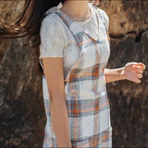 Zara cropped shirt